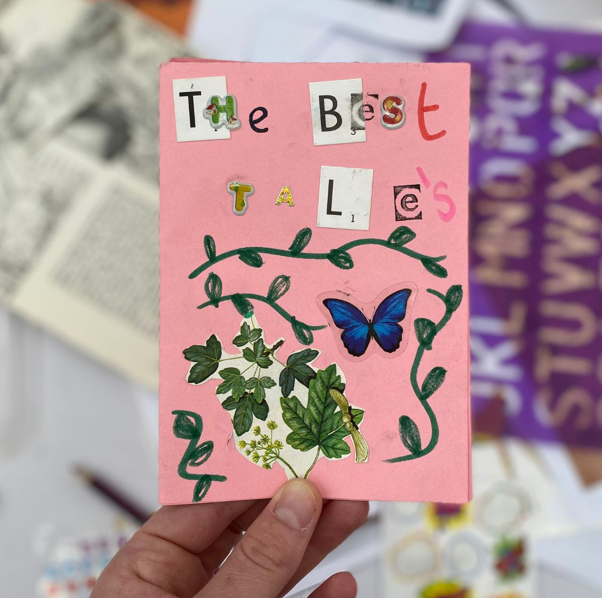 Tell Tall Tales Zine Making Workshop